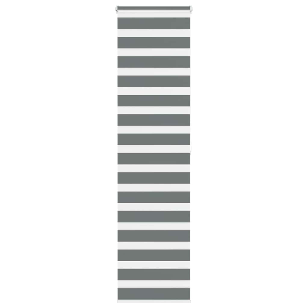 zebrafüggönnyel sötét szürke szövetszélesség 50,9 cm poliészter