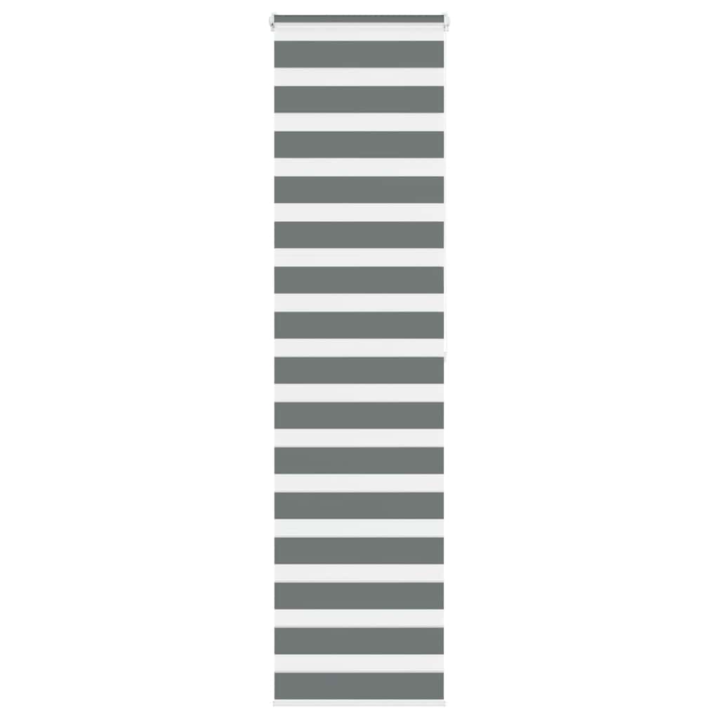zebrafüggönnyel sötét szürke szövetszélesség 55,9 cm poliészter