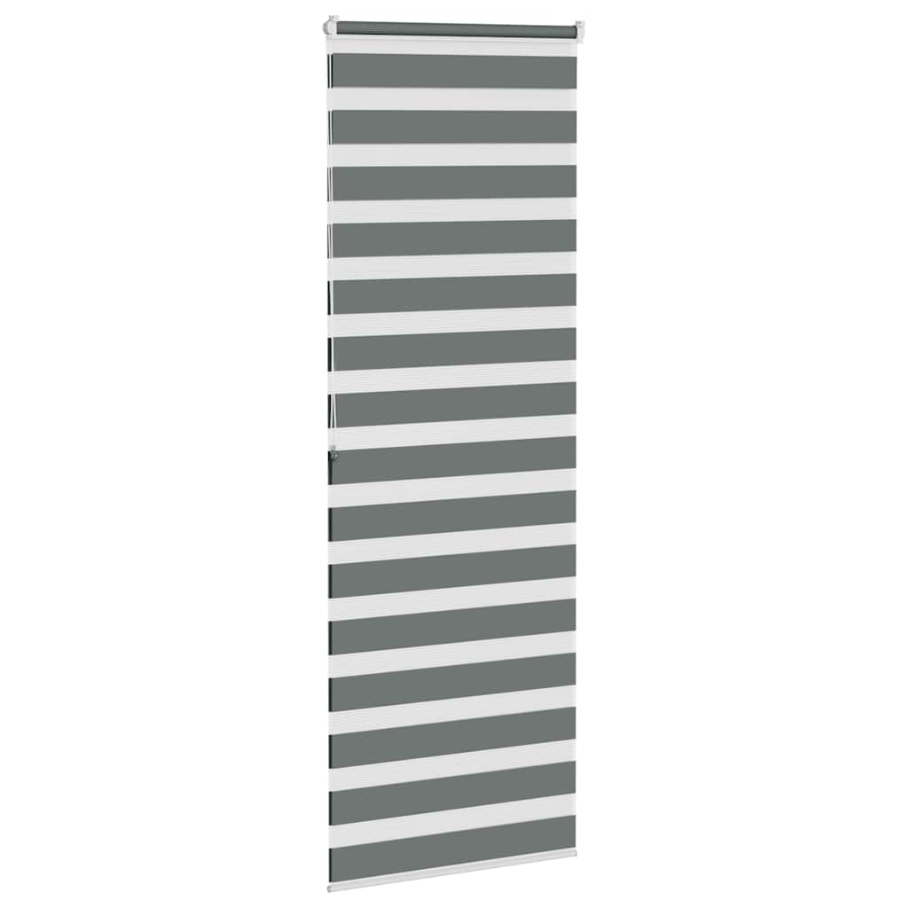 zebrafüggönnyel sötét szürke szövetszélesség 70,9 cm poliészter