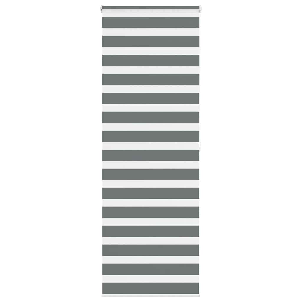 zebrafüggönnyel sötét szürke szövetszélesség 75,9 cm poliészter