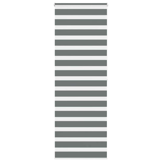 zebrafüggönnyel sötét szürke szövetszélesség 75,9 cm poliészter
