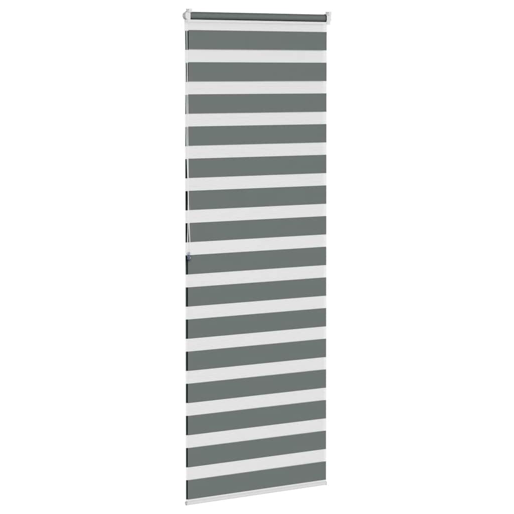 zebrafüggönnyel sötét szürke szövetszélesség 75,9 cm poliészter
