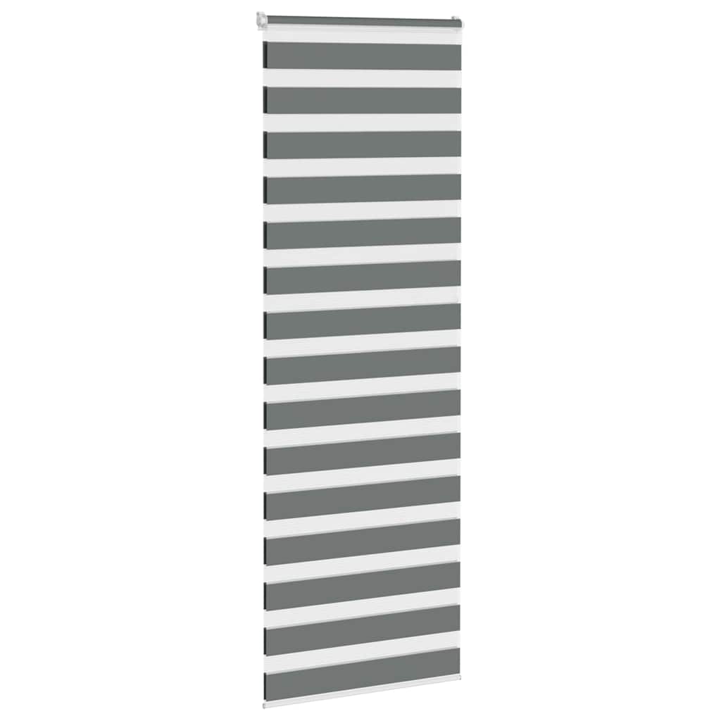zebrafüggönnyel sötét szürke szövetszélesség 80,9 cm poliészter