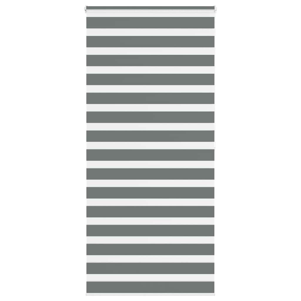 zebrafüggönnyel sötét szürke szövetszélesség 90,9 cm poliészter