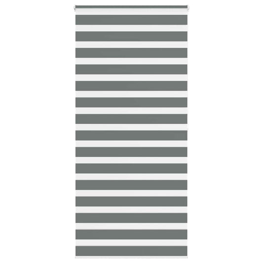 zebrafüggönnyel sötét szürke szövetszélesség 90,9 cm poliészter