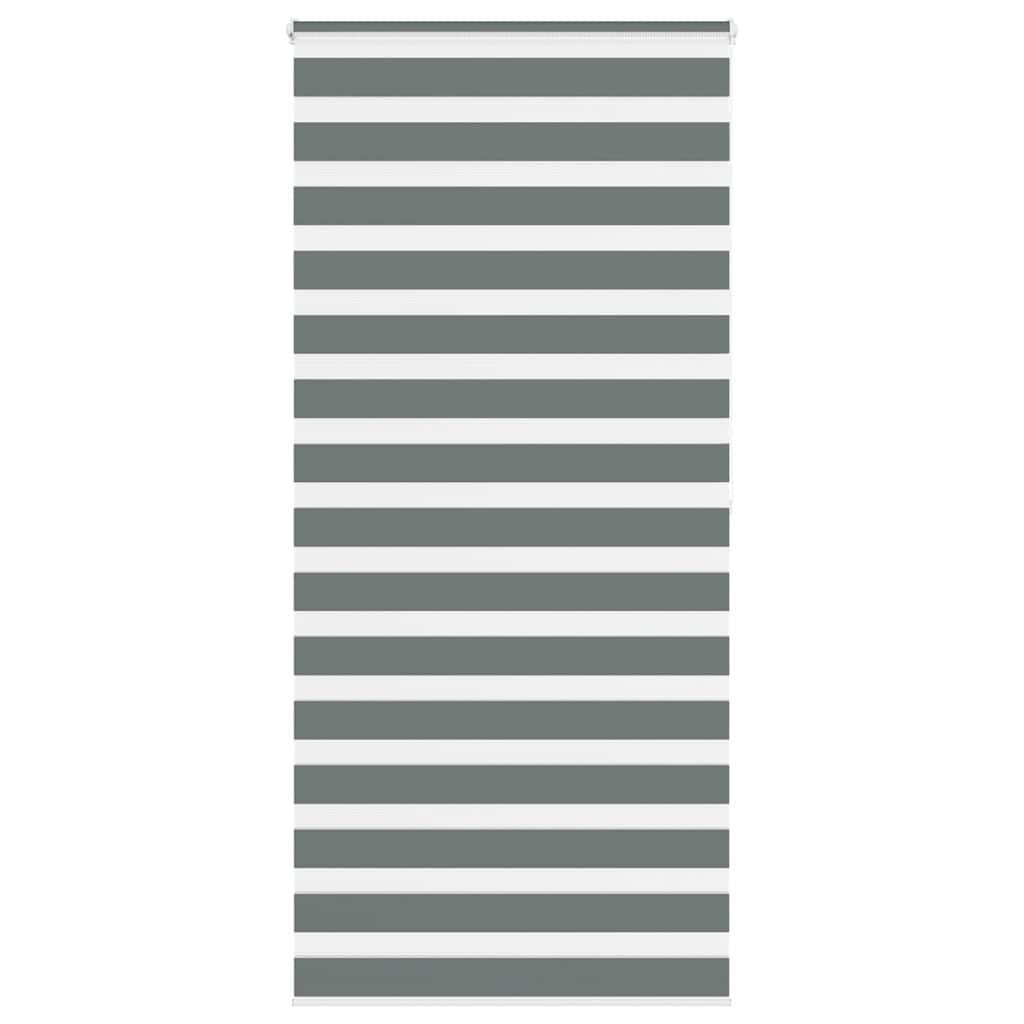 zebrafüggönnyel sötét szürke szövetszélesség 100,9cm poliészter