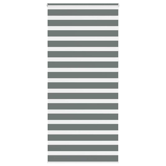 zebrafüggönnyel sötét szürke szövetszélesség 110,9cm poliészter