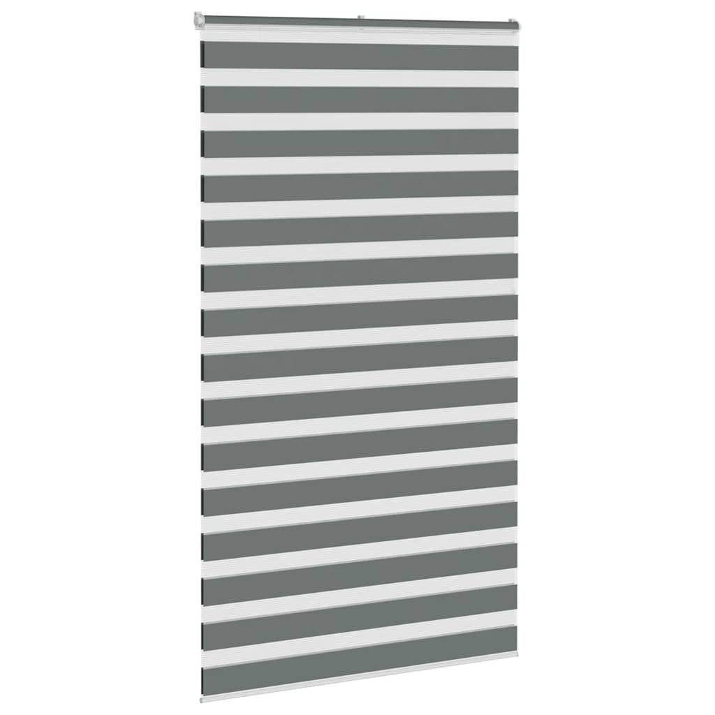 zebrafüggönnyel sötét szürke szövetszélesség 115,9cm poliészter