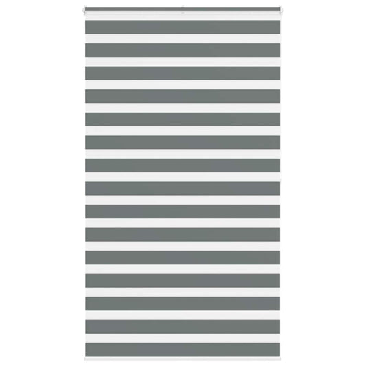 zebrafüggönnyel sötét szürke szövetszélesség 120,9cm poliészter