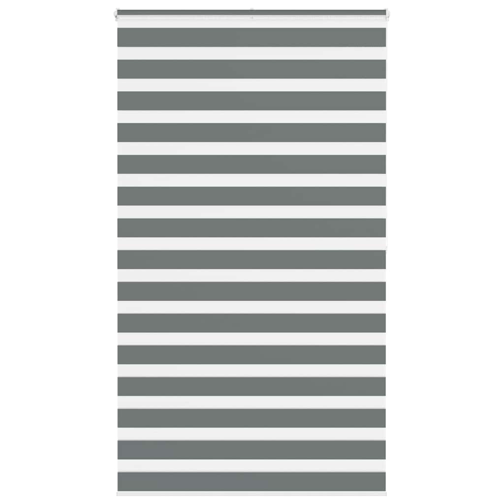 zebrafüggönnyel sötét szürke szövetszélesség 125,9cm poliészter