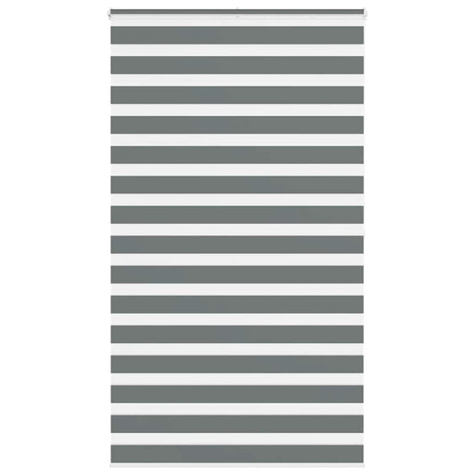 zebrafüggönnyel sötét szürke szövetszélesség 130,9cm poliészter