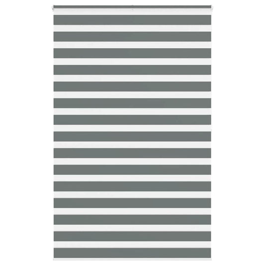 zebrafüggönnyel sötét szürke szövetszélesség 140,9cm poliészter