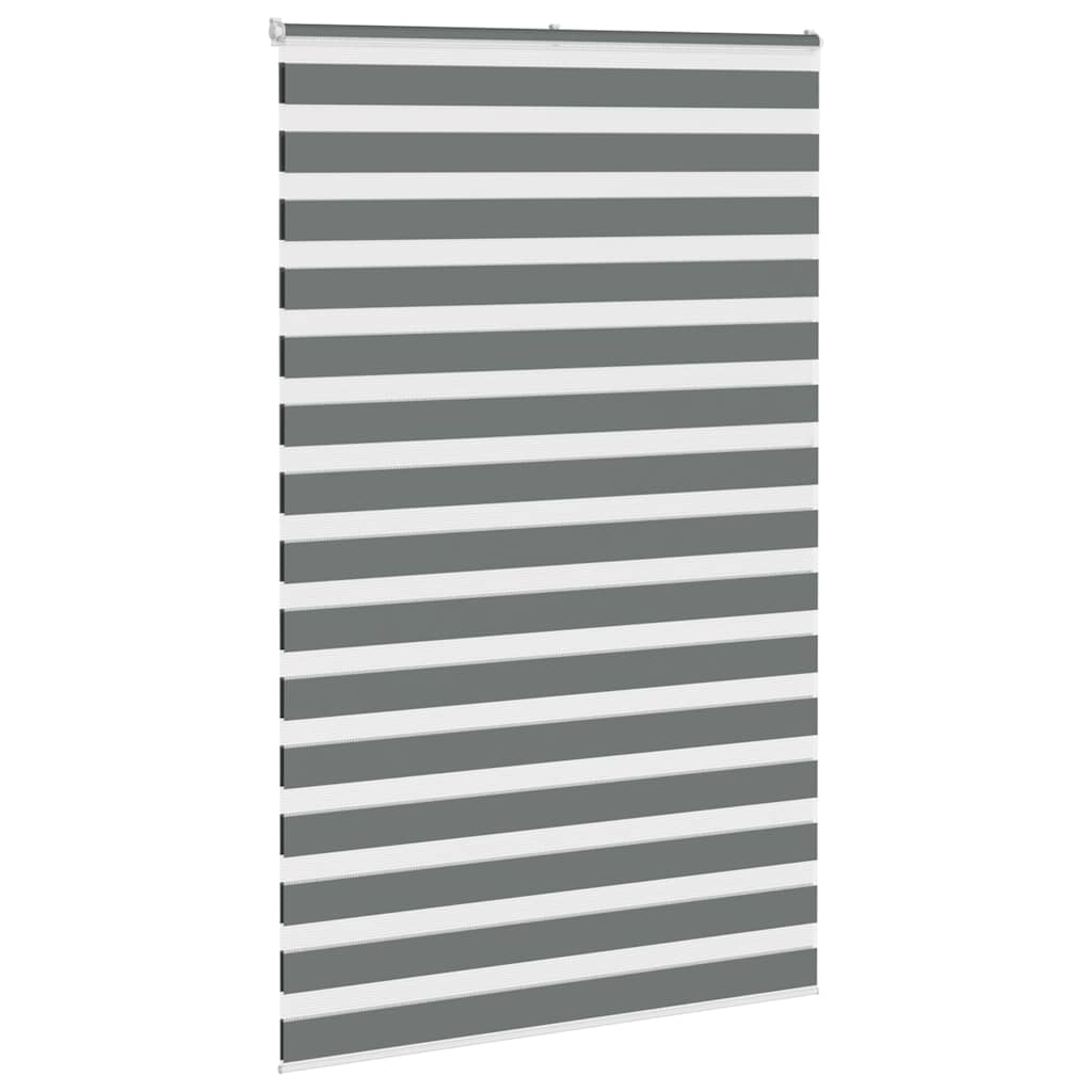 zebrafüggönnyel sötét szürke szövetszélesség 145,9cm poliészter