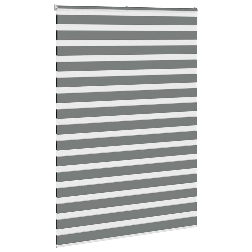 zebrafüggönnyel sötét szürke szövetszélesség 155,9cm poliészter