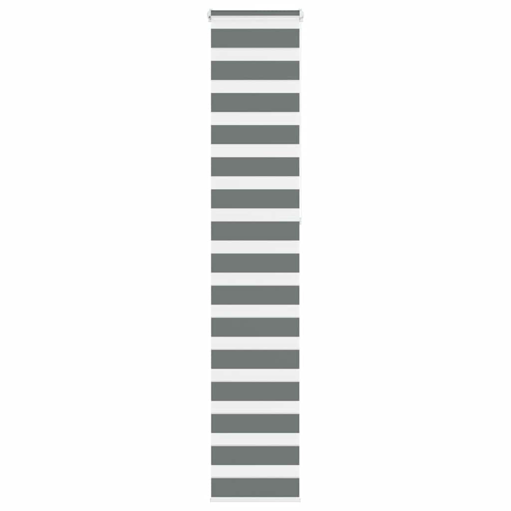 zebrafüggönnyel sötét szürke szövetszélesség 35,9 cm poliészter