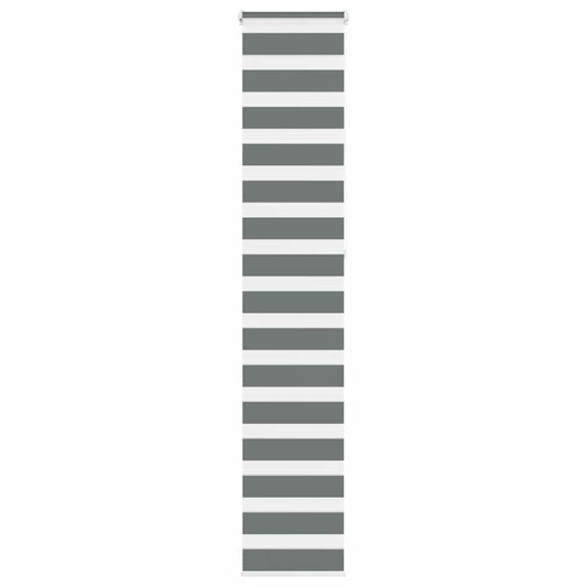 zebrafüggönnyel sötét szürke szövetszélesség 35,9 cm poliészter