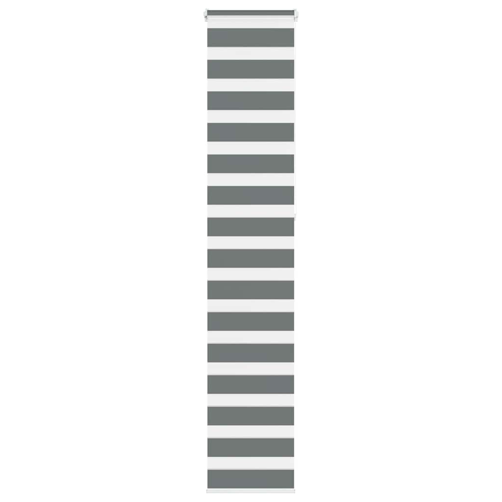 zebrafüggönnyel sötét szürke szövetszélesség 40,9 cm poliészter