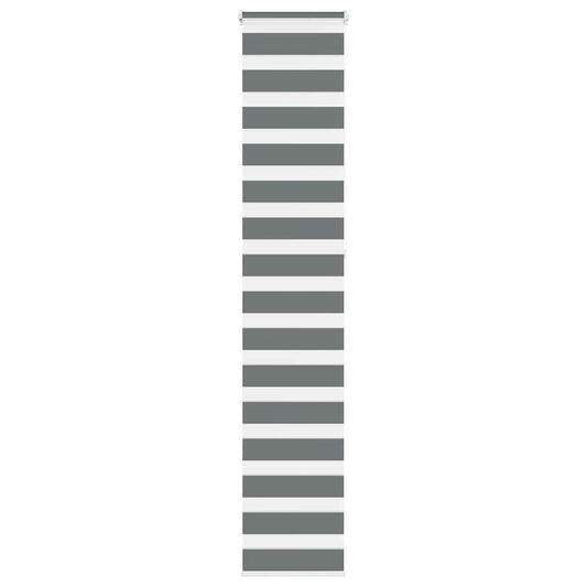 zebrafüggönnyel sötét szürke szövetszélesség 40,9 cm poliészter