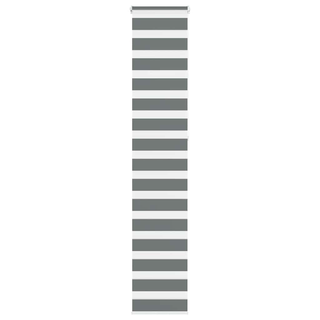 zebrafüggönnyel sötét szürke szövetszélesség 45,9 cm poliészter