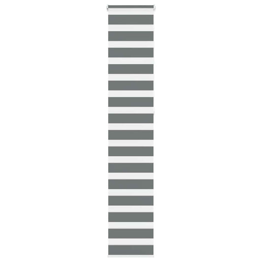 zebrafüggönnyel sötét szürke szövetszélesség 45,9 cm poliészter