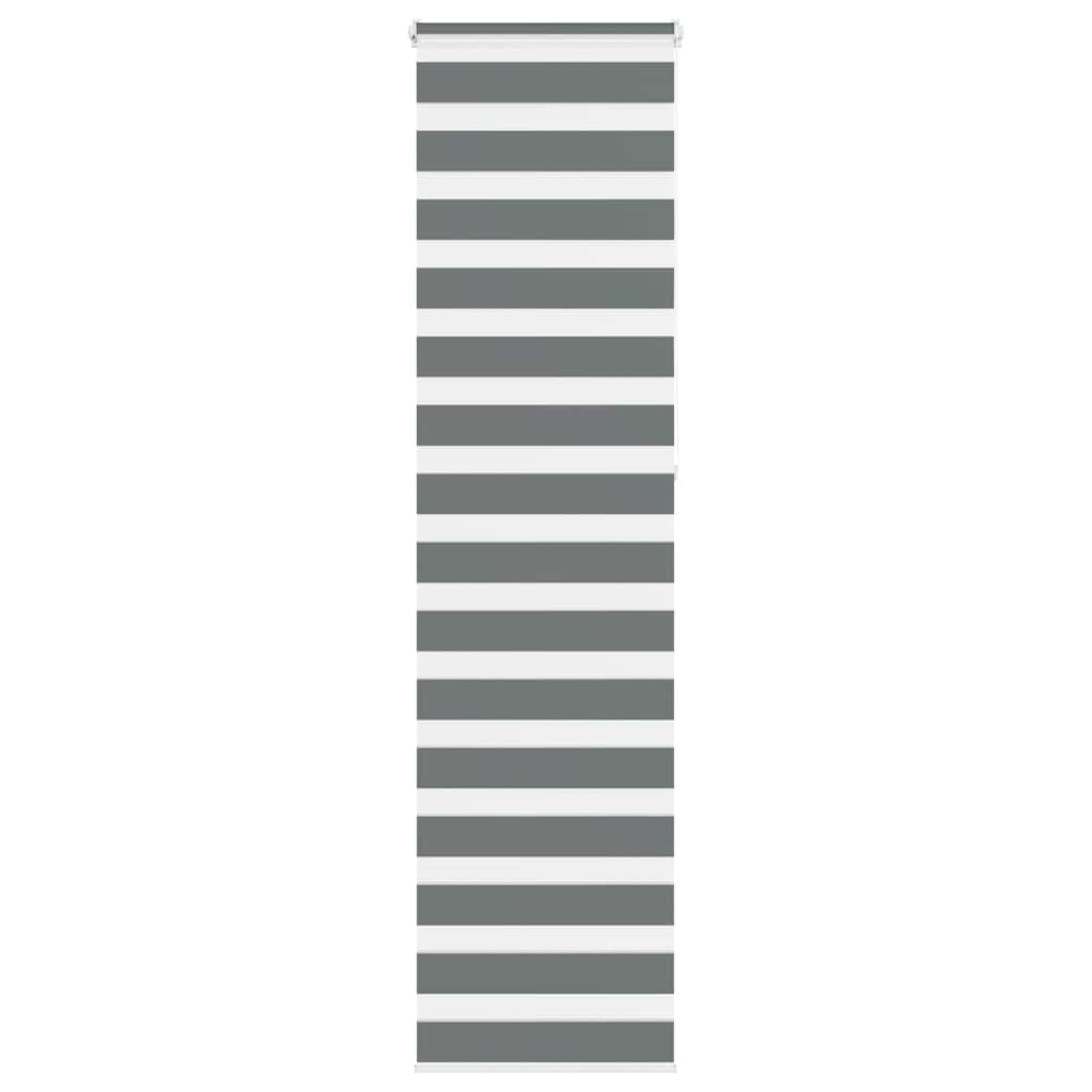 zebrafüggönnyel sötét szürke szövetszélesség 50,9 cm poliészter