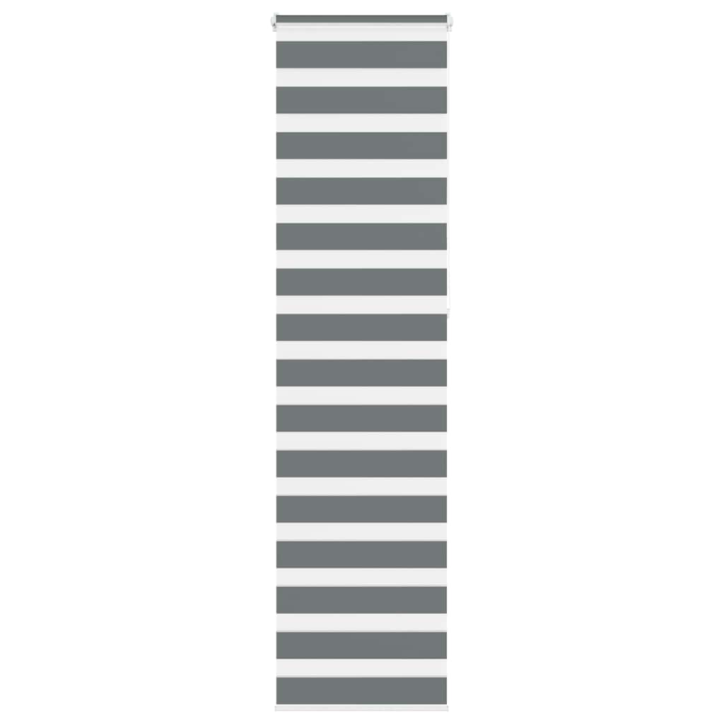 zebrafüggönnyel sötét szürke szövetszélesség 55,9 cm poliészter