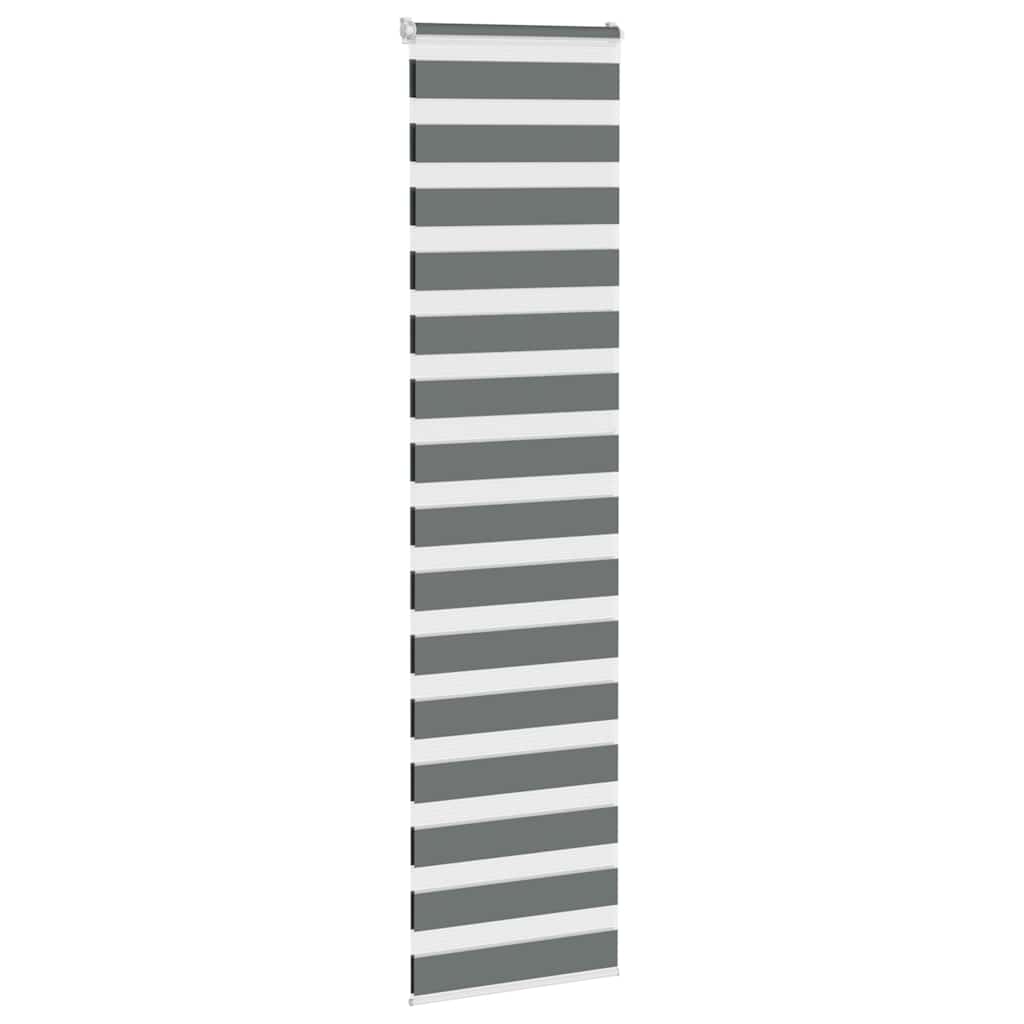 zebrafüggönnyel sötét szürke szövetszélesség 60,9 cm poliészter