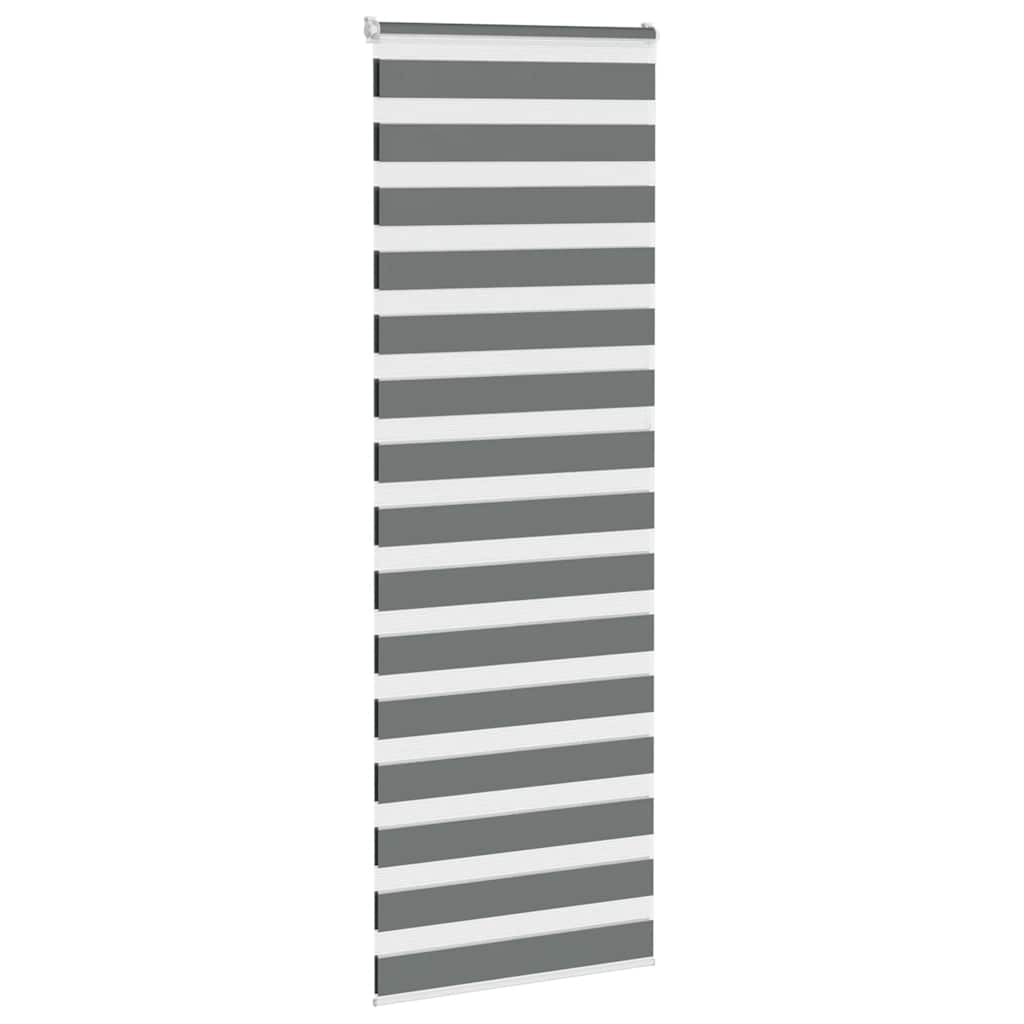 zebrafüggönnyel sötét szürke szövetszélesség 65,9 cm poliészter