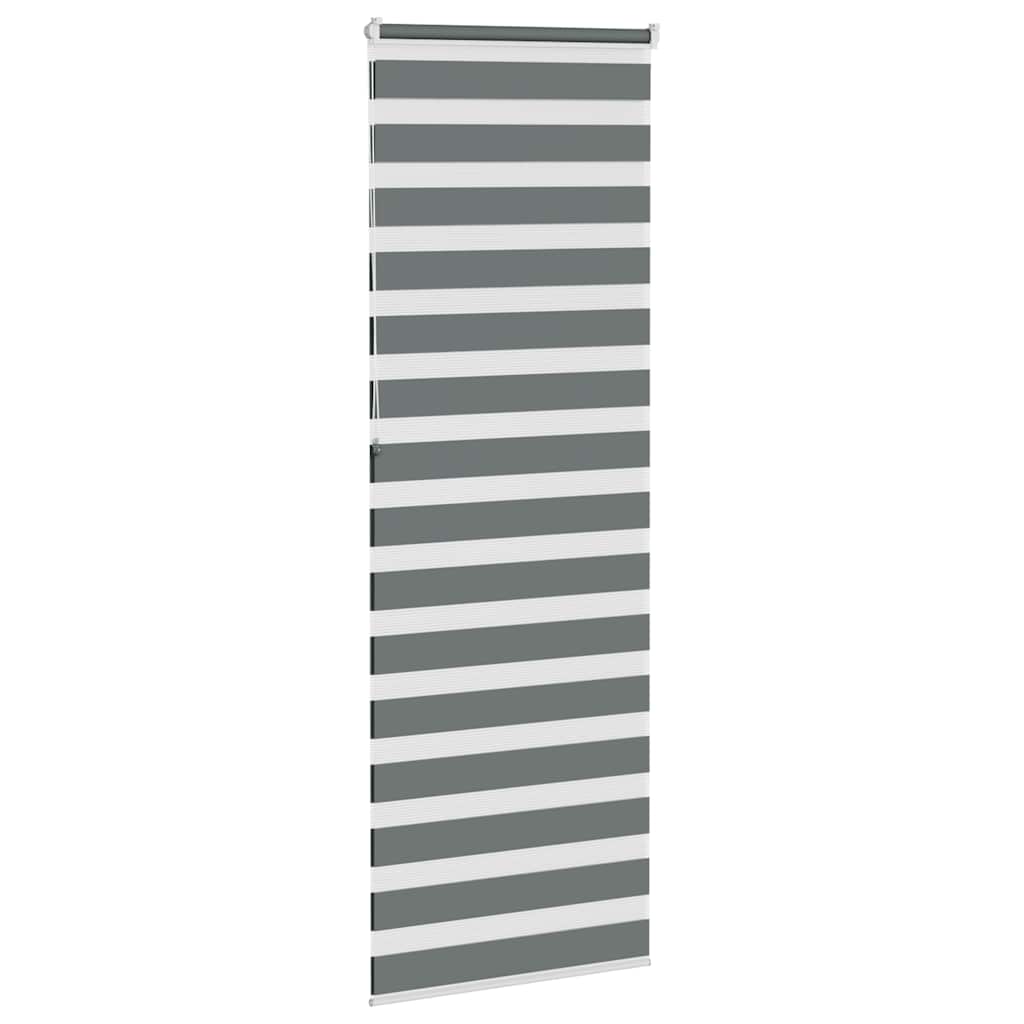 zebrafüggönnyel sötét szürke szövetszélesség 65,9 cm poliészter