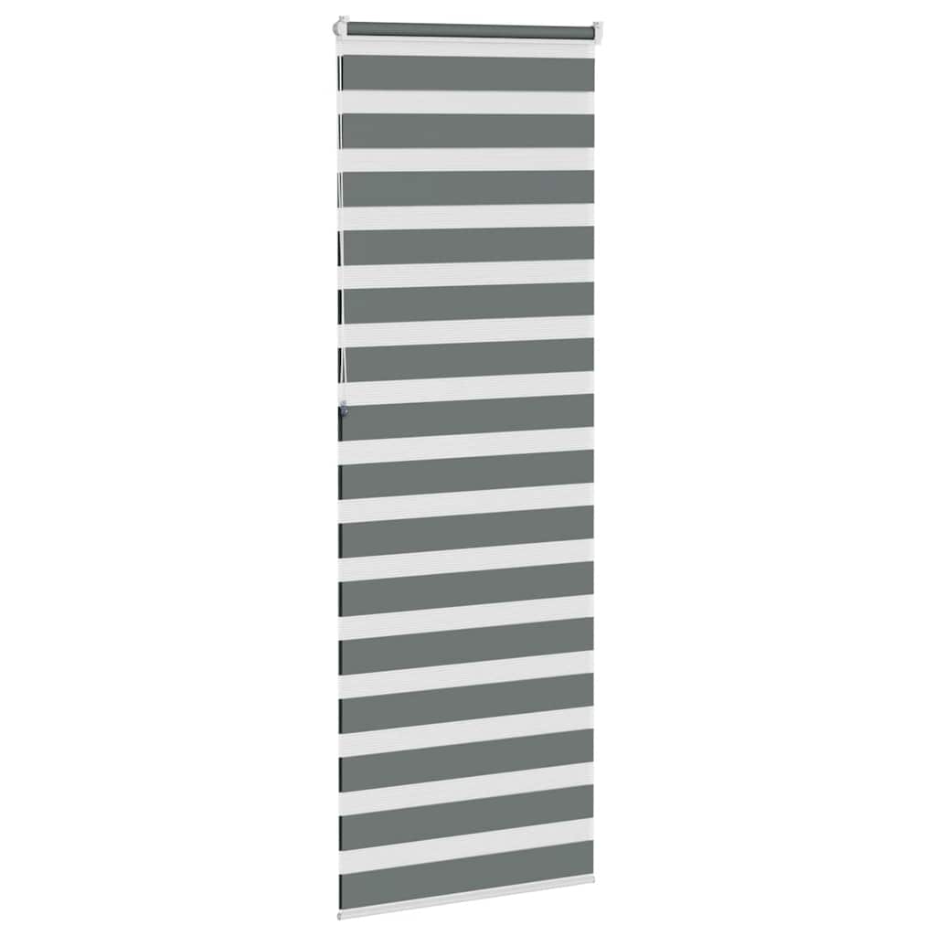 zebrafüggönnyel sötét szürke szövetszélesség 75,9 cm poliészter