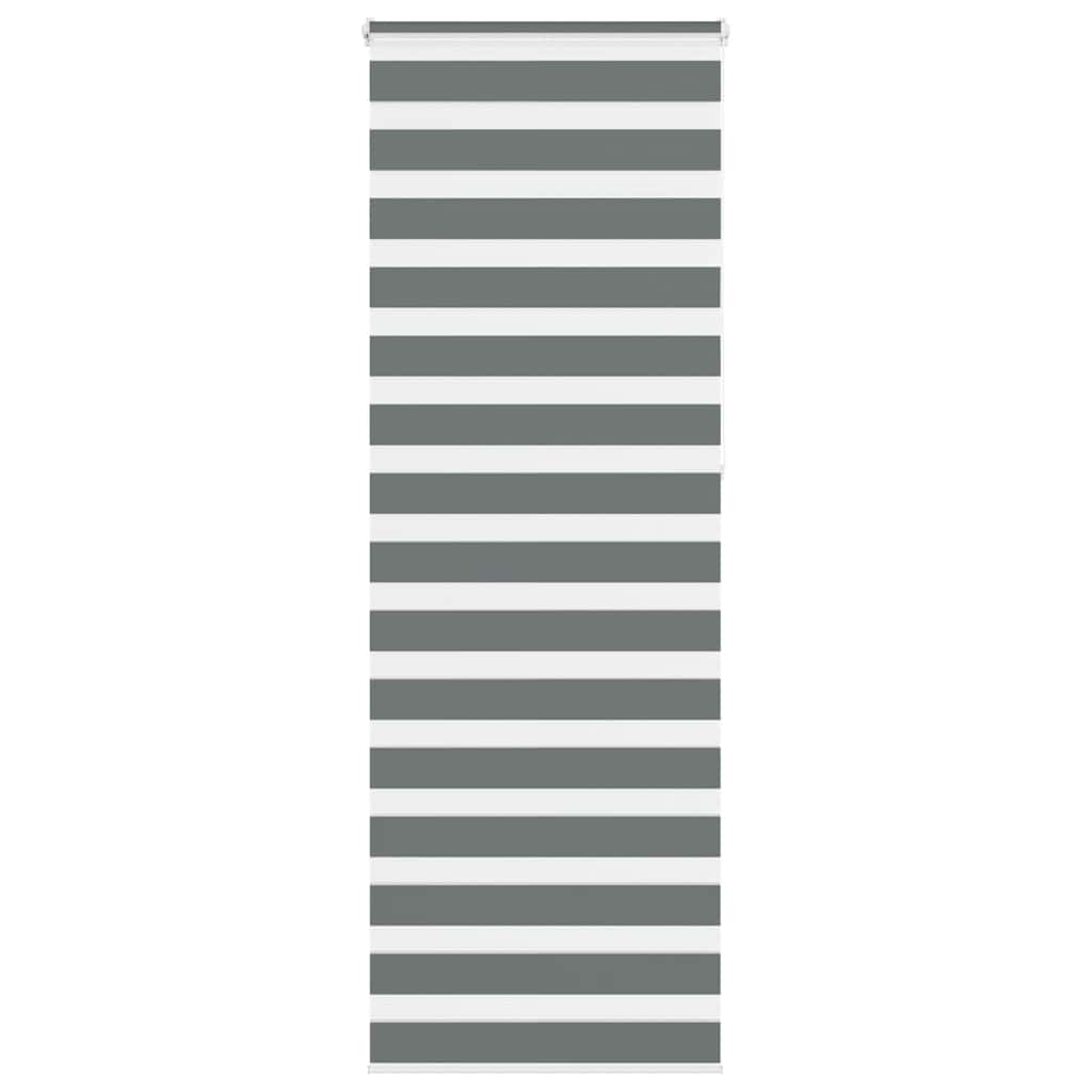 zebrafüggönnyel sötét szürke szövetszélesség 85,9 cm poliészter
