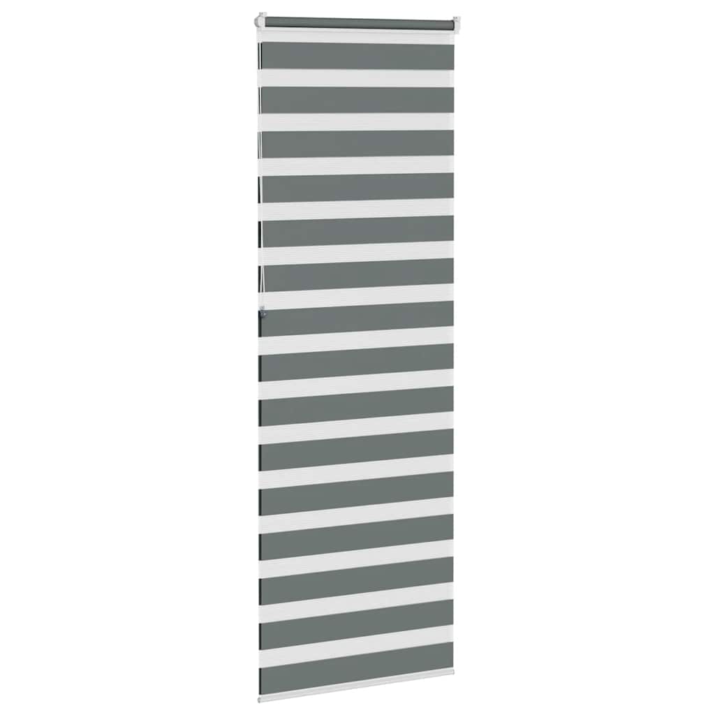 zebrafüggönnyel sötét szürke szövetszélesség 85,9 cm poliészter