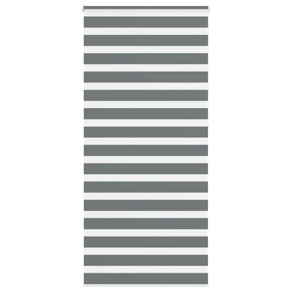 zebrafüggönnyel sötét szürke szövetszélesség 90,9 cm poliészter