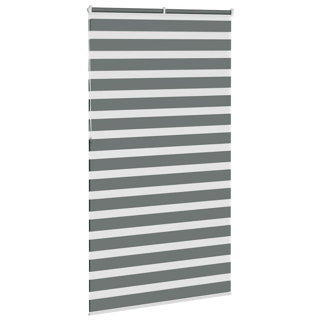 zebrafüggönnyel sötét szürke szövetszélesség 120,9cm poliészter