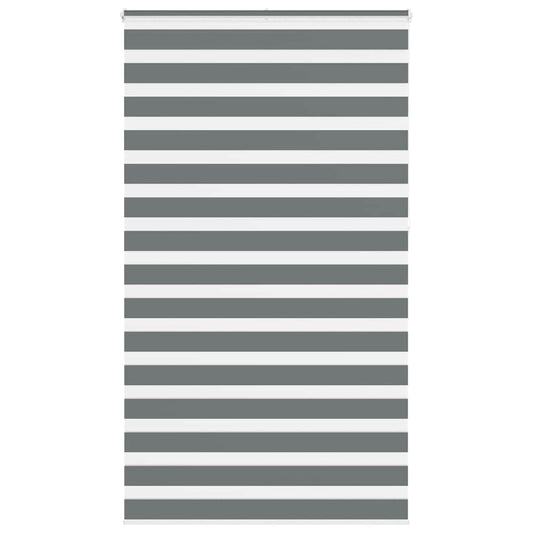 zebrafüggönnyel sötét szürke szövetszélesség 125,9cm poliészter