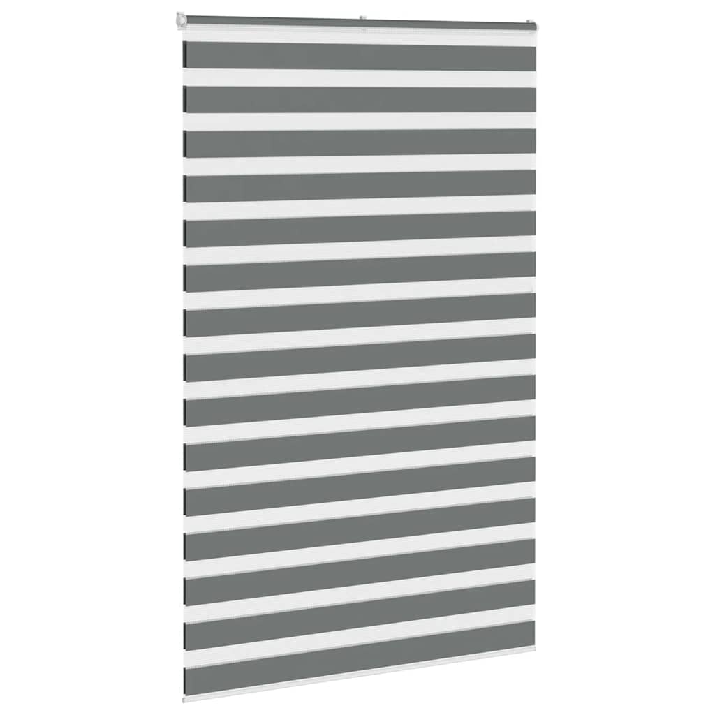 zebrafüggönnyel sötét szürke szövetszélesség 135,9cm poliészter