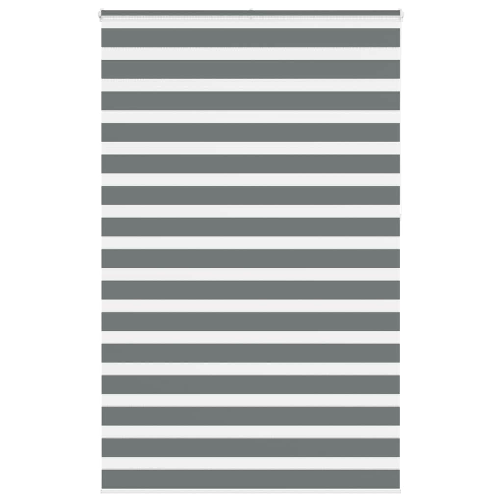 zebrafüggönnyel sötét szürke szövetszélesség 140,9cm poliészter