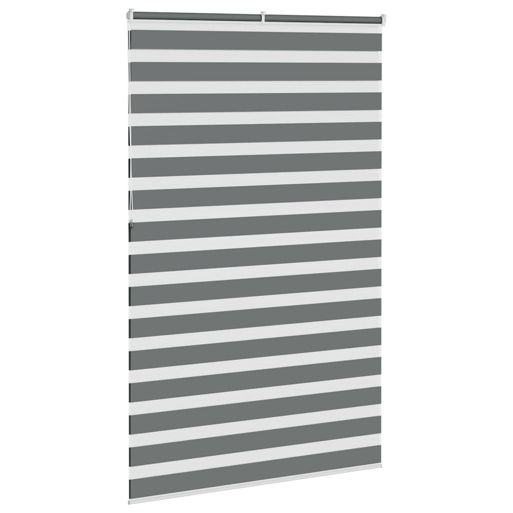 zebrafüggönnyel sötét szürke szövetszélesség 140,9cm poliészter