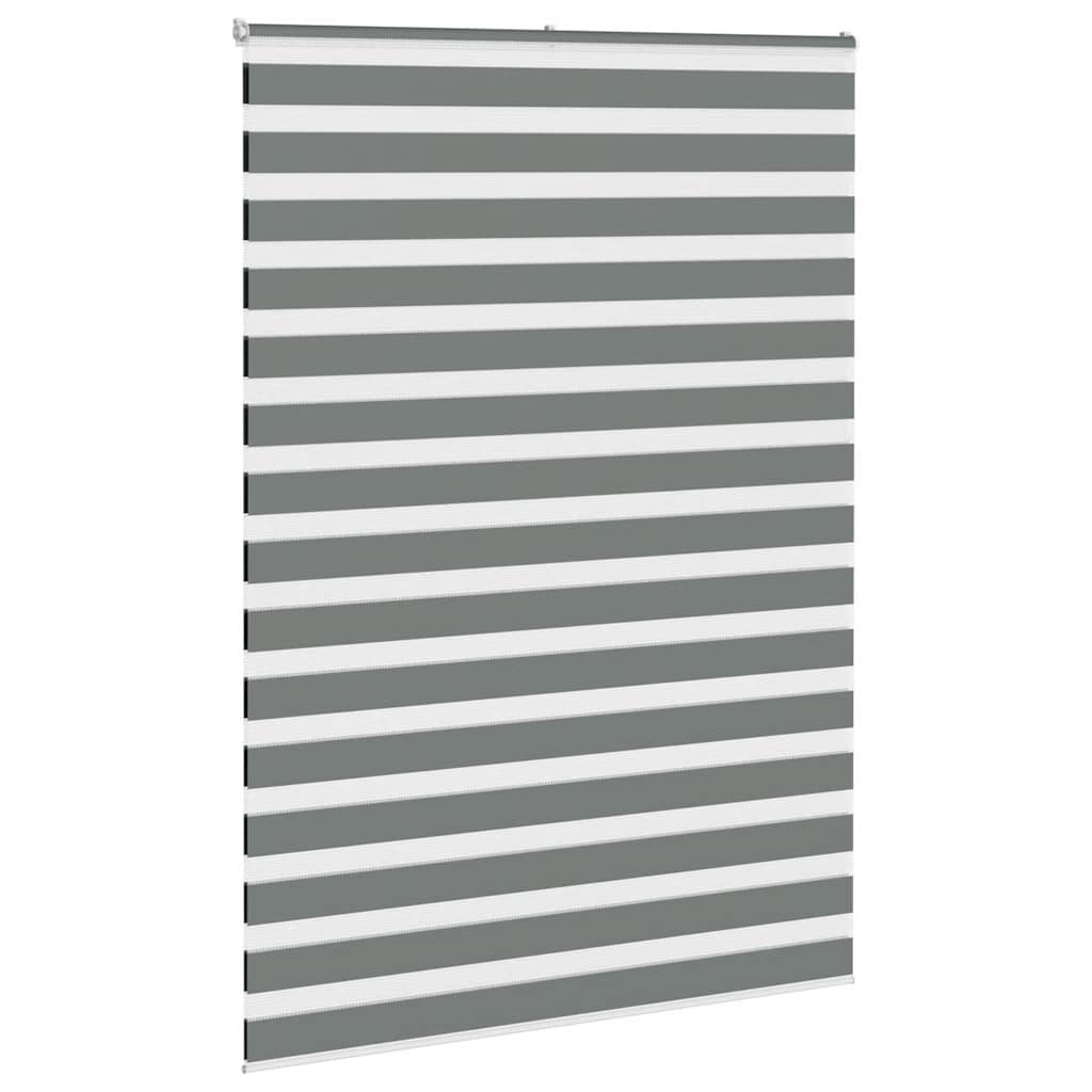 zebrafüggönnyel sötét szürke szövetszélesség 155,9cm poliészter