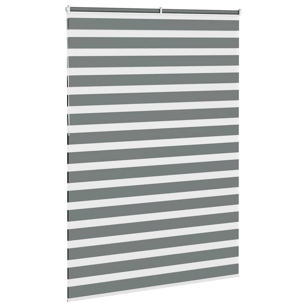 zebrafüggönnyel sötét szürke szövetszélesség 155,9cm poliészter