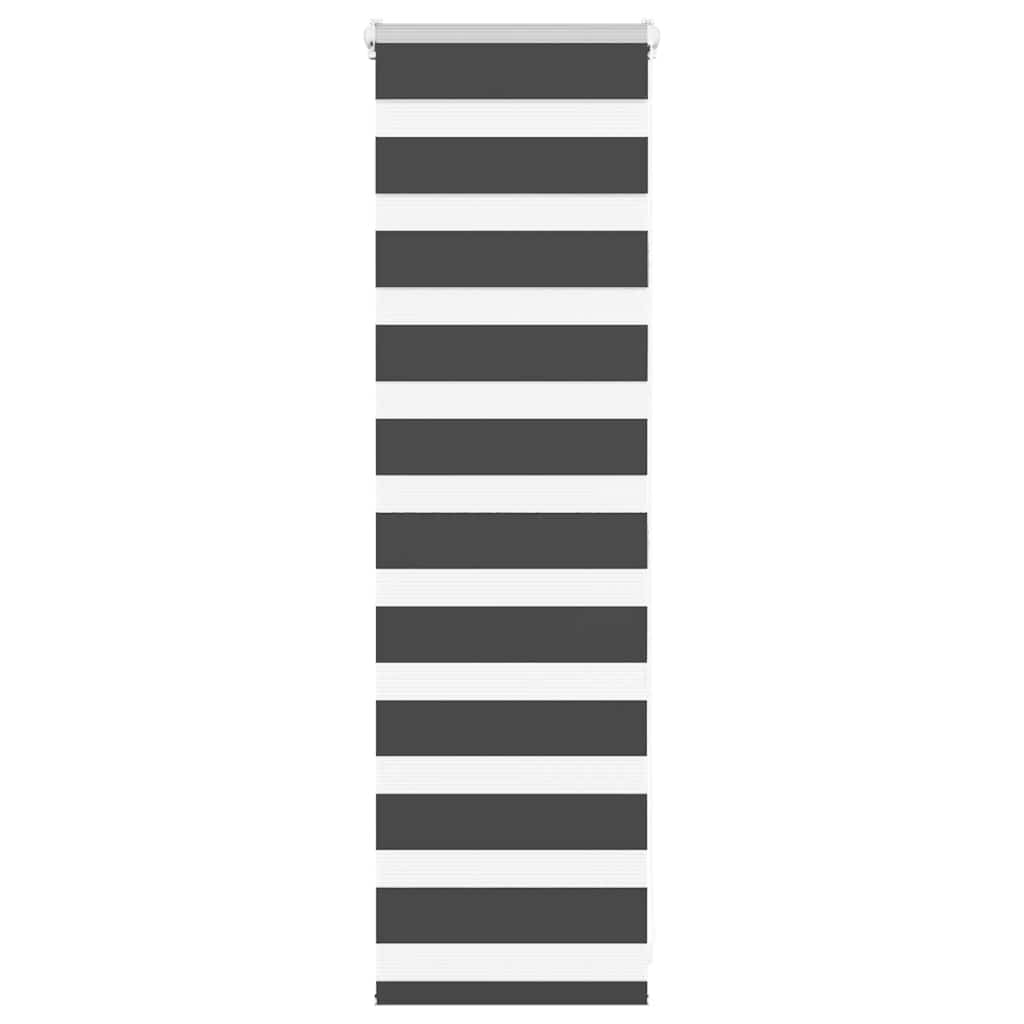 zebrafüggönnyel fekete szövetszélesség 45,9 cm poliészter