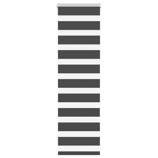 zebrafüggönnyel fekete szövetszélesség 45,9 cm poliészter