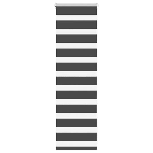 zebrafüggönnyel fekete szövetszélesség 50,9 cm poliészter