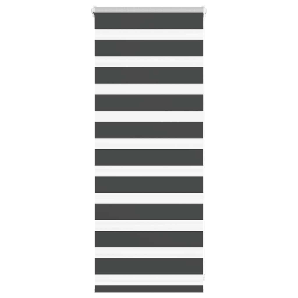 zebrafüggönnyel fekete szövetszélesség 55,9 cm poliészter