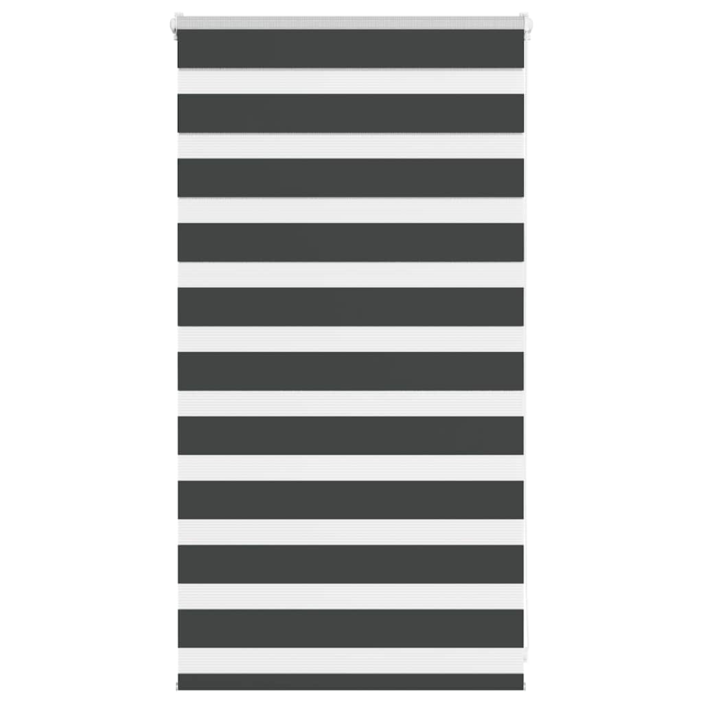 zebrafüggönnyel fekete szövetszélesség 75,9 cm poliészter
