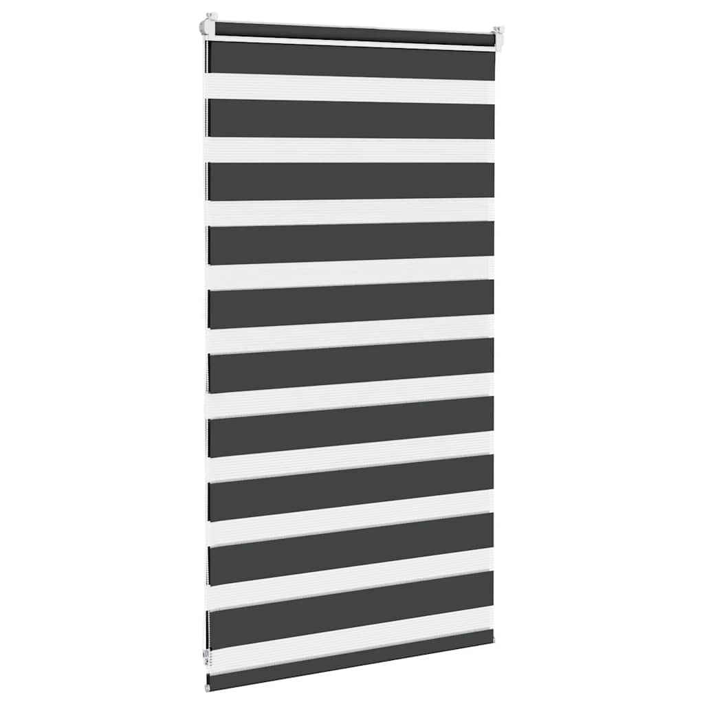zebrafüggönnyel fekete szövetszélesség 85,9 cm poliészter