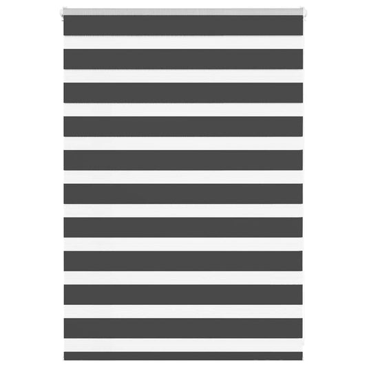 zebrafüggönnyel fekete szövetszélesség 100,9 cm poliészter