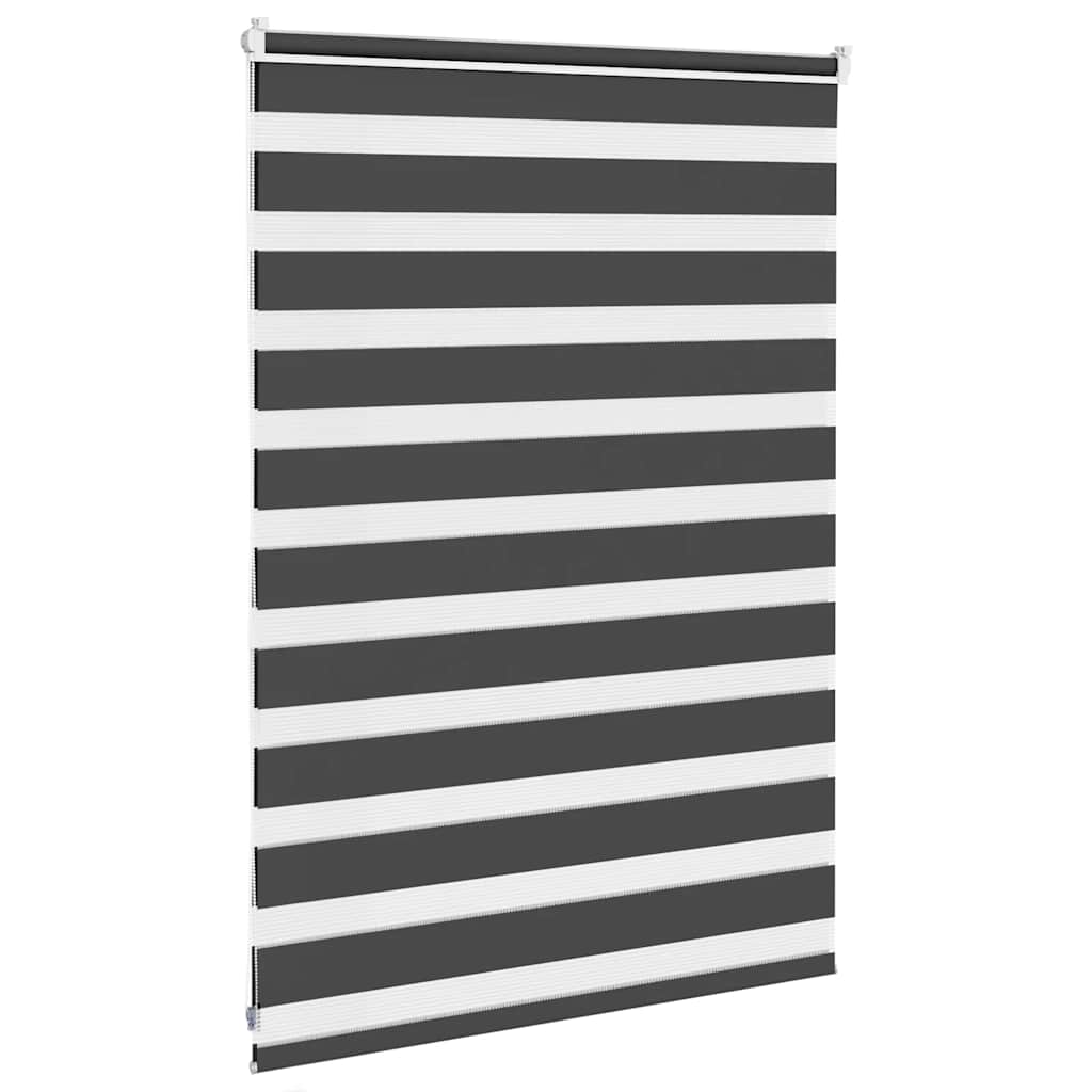 zebrafüggönnyel fekete szövetszélesség 100,9 cm poliészter