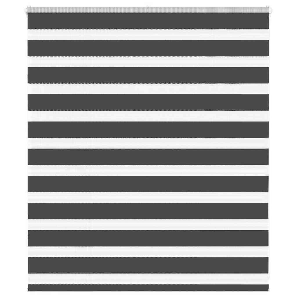 zebrafüggönnyel fekete szövetszélesség 115,9 cm poliészter