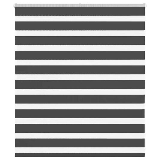 zebrafüggönnyel fekete szövetszélesség 130,9 cm poliészter